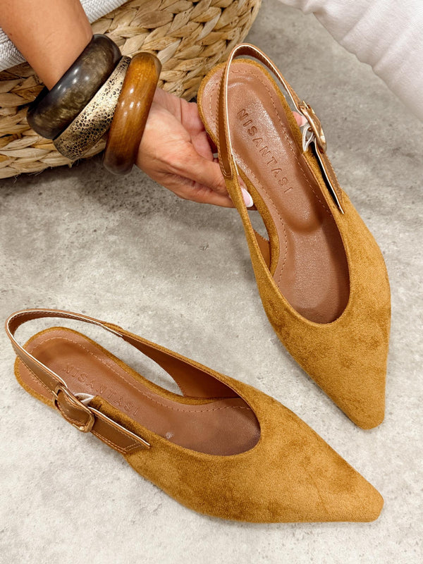 Women sandals G349 - CAMEL