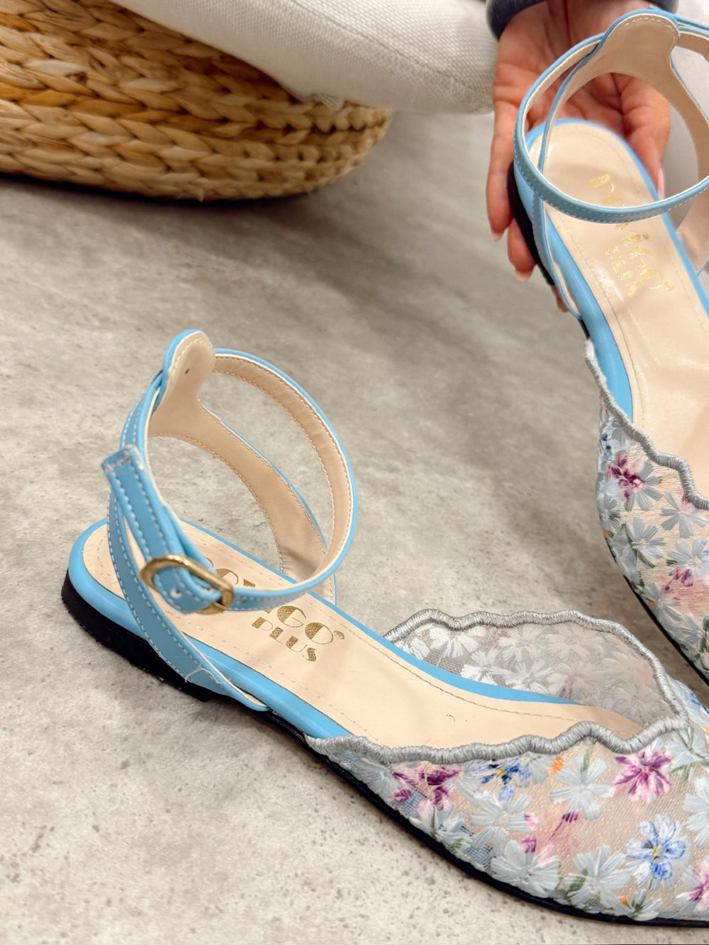 Damensandalen G490 - BLAU