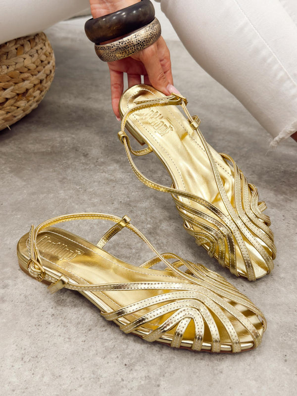Women sandals G525 - GOLD