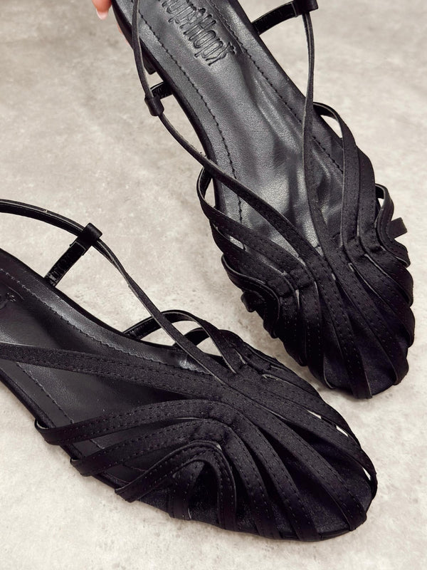 Women sandals G525 - BLACK