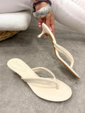 Women Slippers and Mules G493 - LIGHT BEIGE