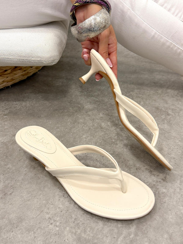 Women Slippers and Mules G493 - LIGHT BEIGE