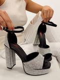 Damensandalen G339 - SCHWARZ