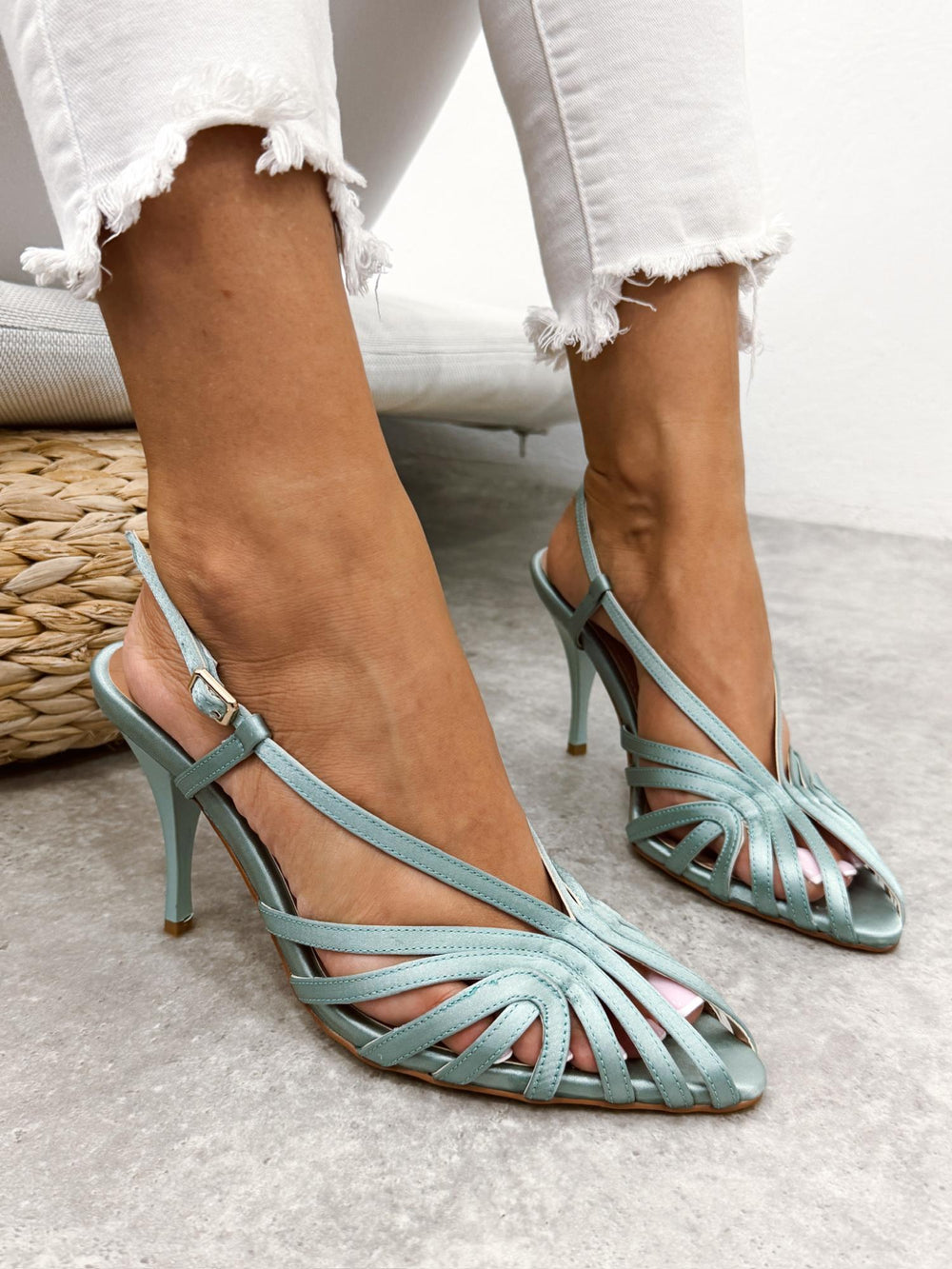 Women sandals G359 - TURQUOISE