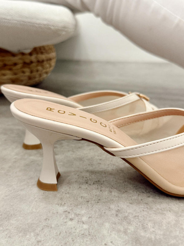 Women Slippers and Mules G477 - LIGHT BEIGE