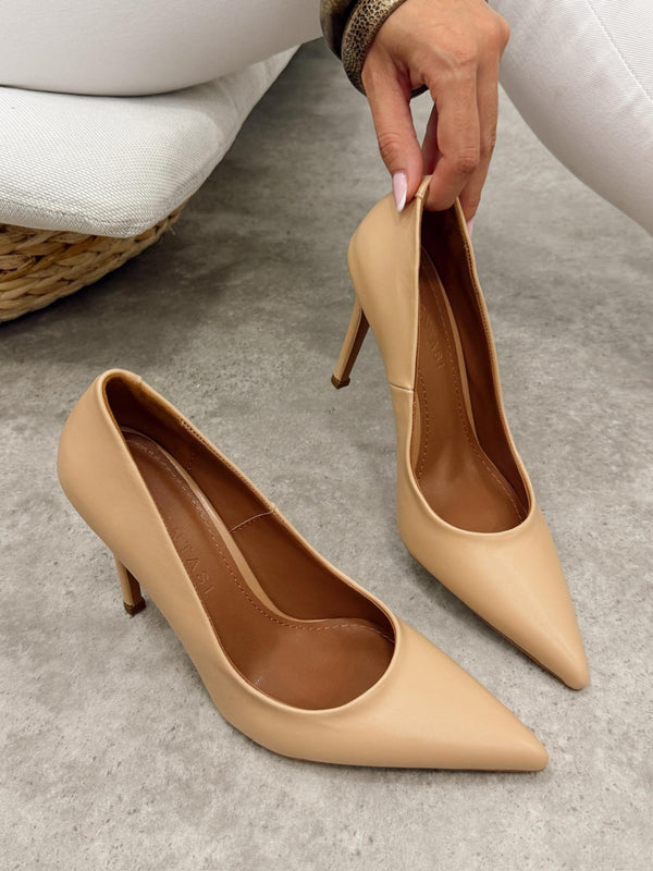 Heels G444 - BEIGE