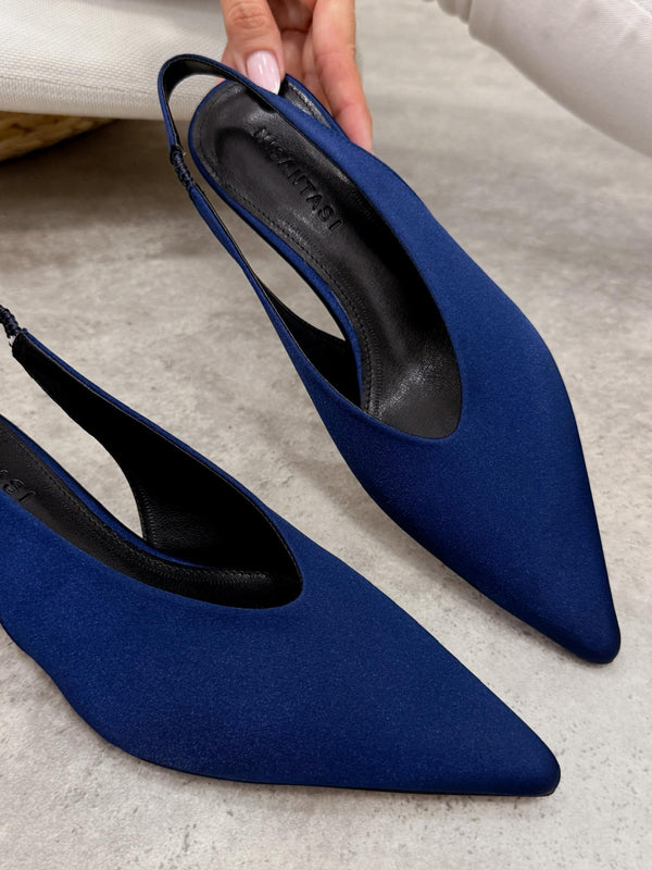 Women sandals G445 - NAVY