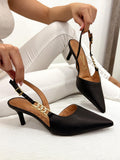 Damen Sandalen G087 - SCHWARZ