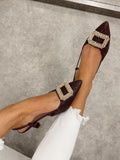 Women sandals G340 - BROWN