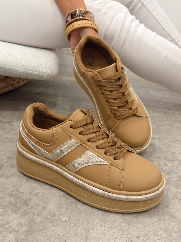 Women sneakers G346 - BEIGE