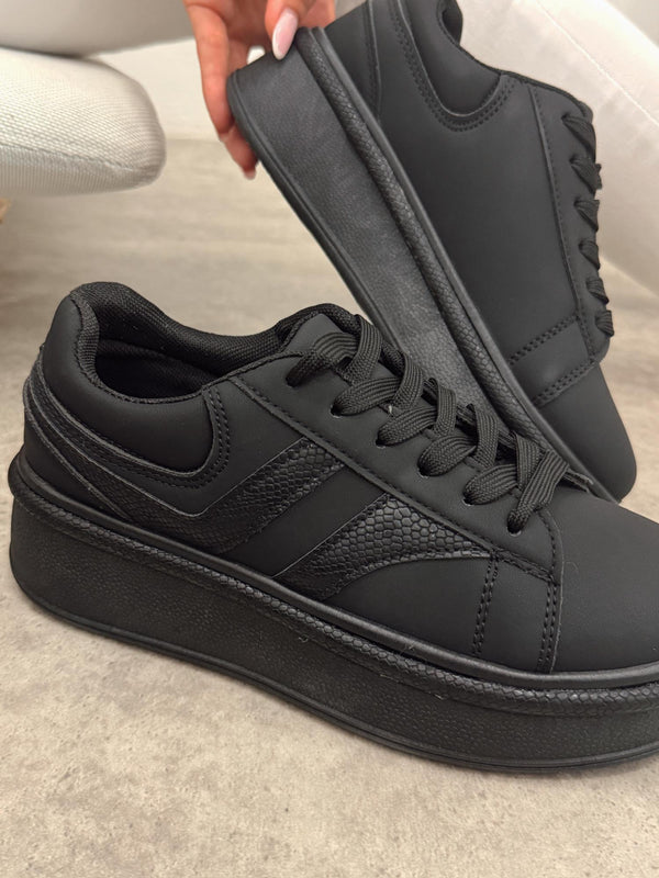 Women sneakers G346 - BLACK
