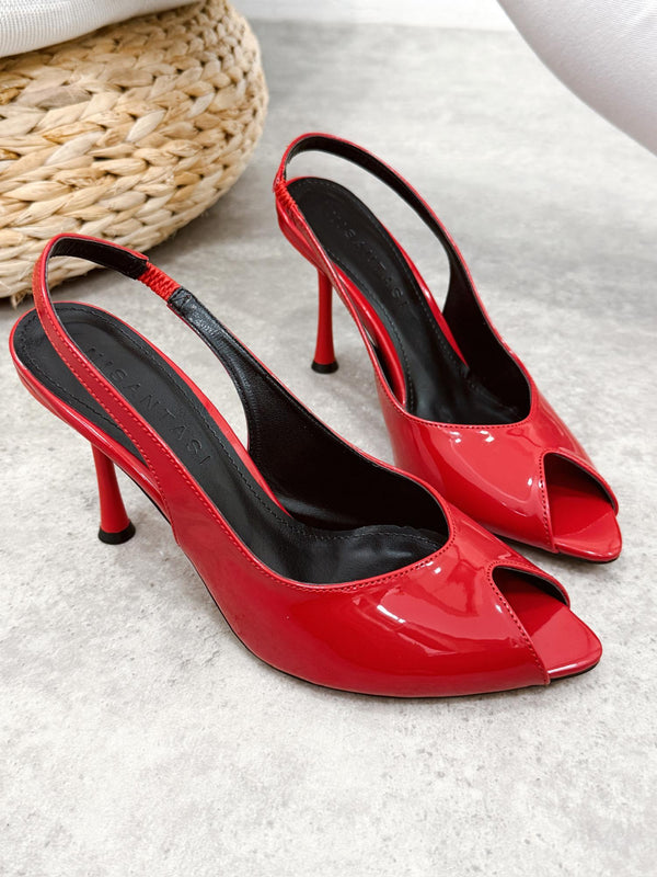 Women sandals G355 - RED