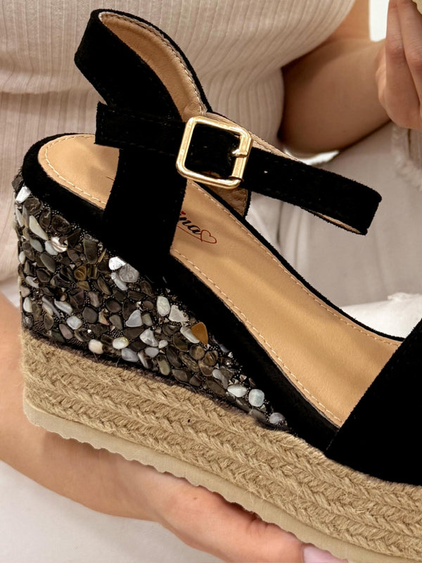 Women sandals G223 - BLACK