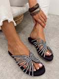 Women Slippers and Mules G506 - BLACK