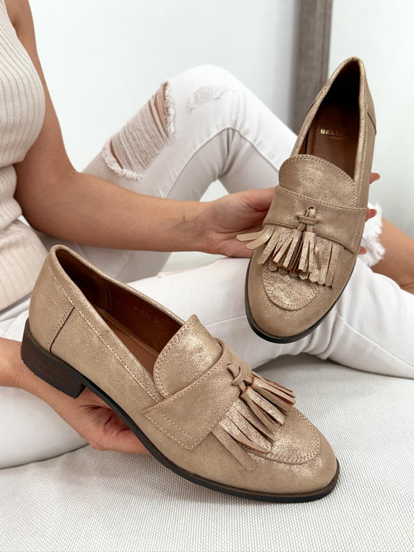 Women flats G023 - GOLD