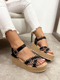 Damensandalen G220 - SCHWARZ