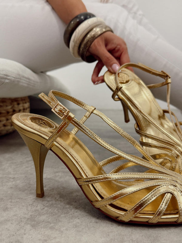 Women sandals G359 - GOLD