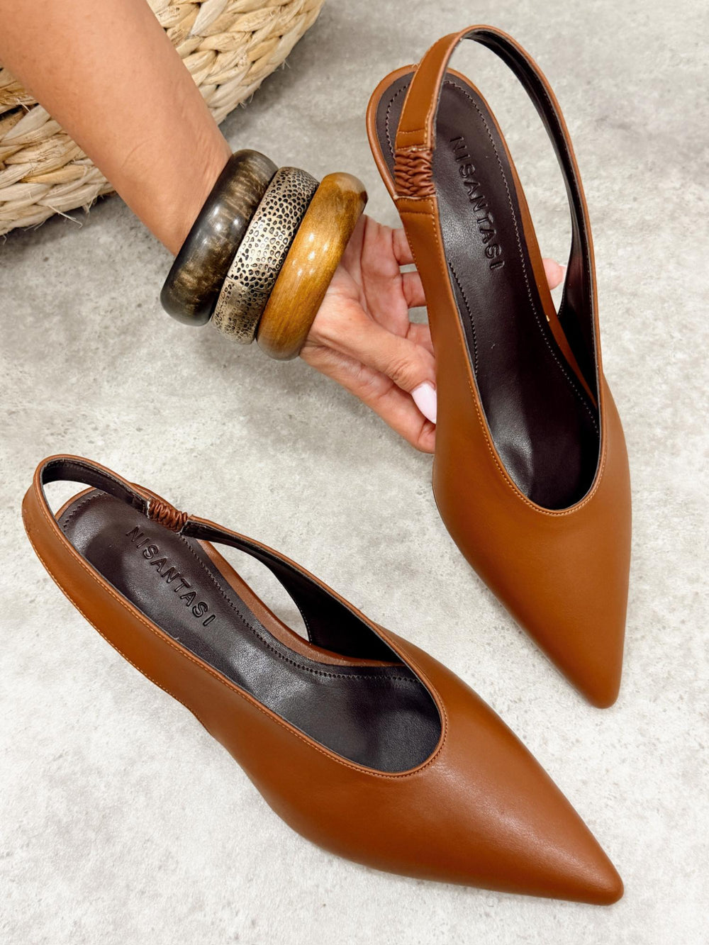 Women sandals G364 - CAMEL