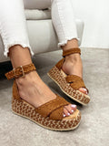 Sandale de damă G219 - CAMEL