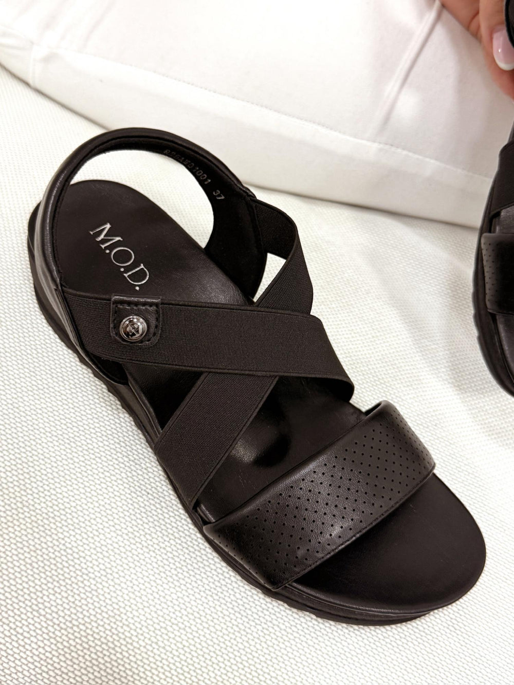 Damen Sandalen G094 - SCHWARZ