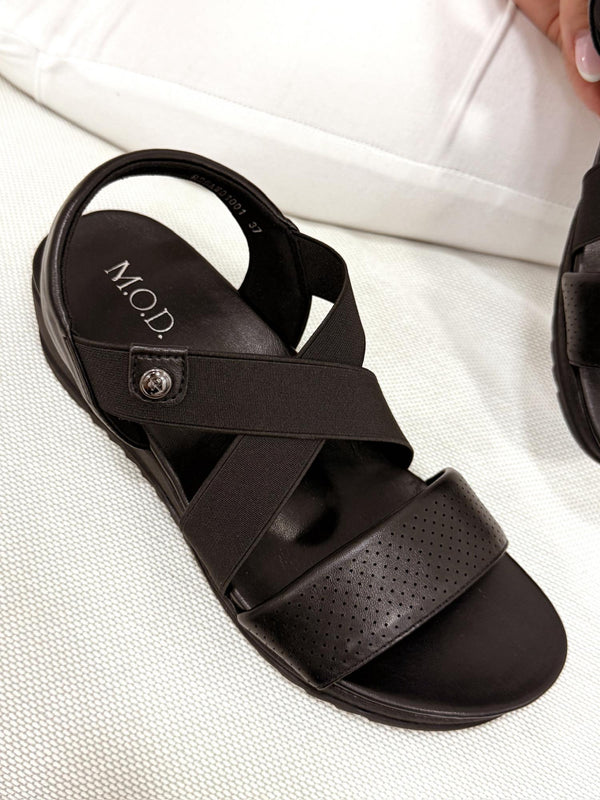 Women sandals G094 - BLACK