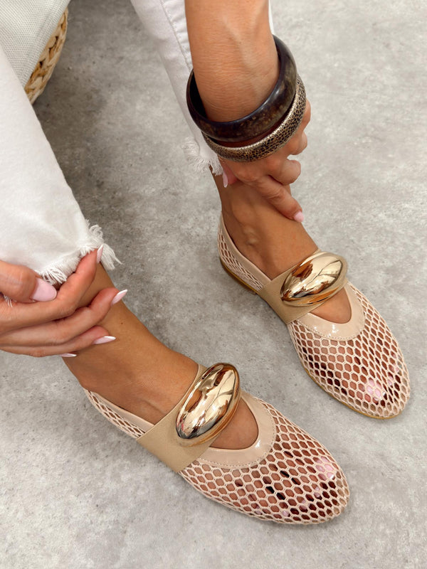 Women flats G512 - BEIGE