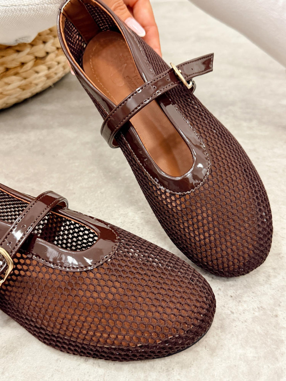 Women flats G505 - BROWN