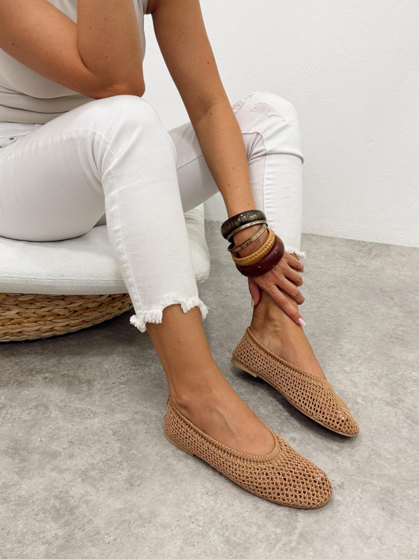 Ballerina flats G448 - BEIGE