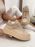Ledersneaker G164 – BEIGE
