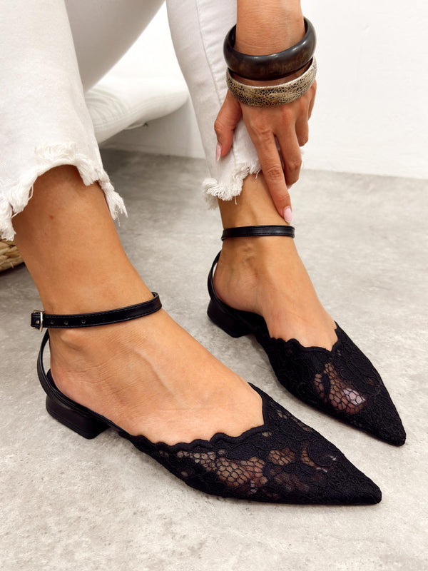 Women sandals G524 - BLACK