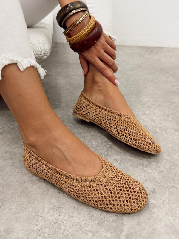 Ballerina flats G448 - BEIGE
