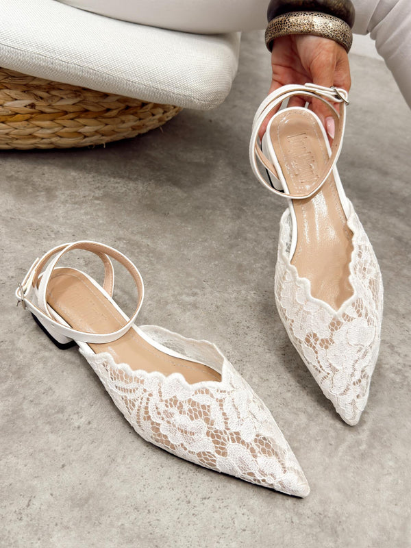 Women sandals G524 - WHITE