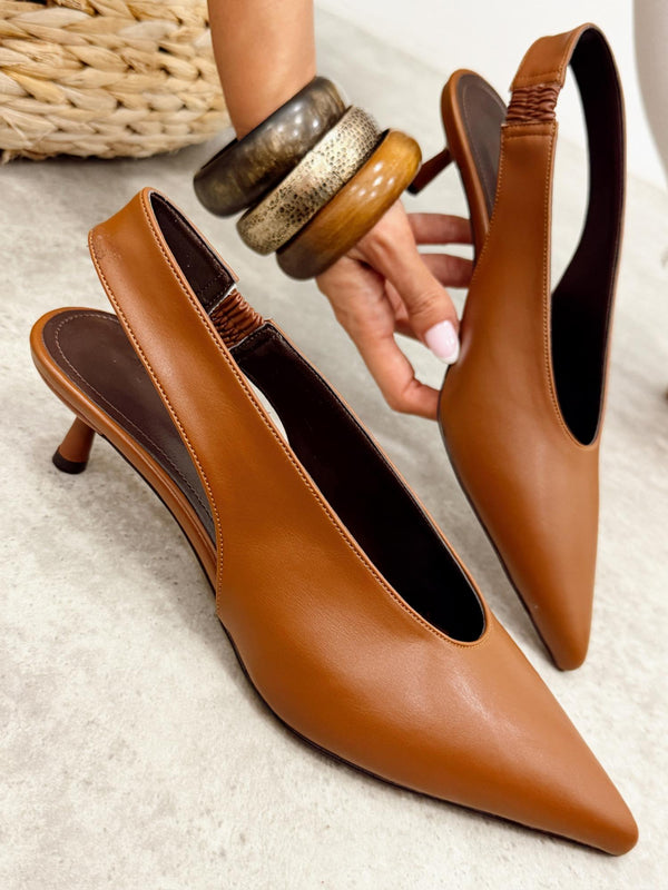 Women sandals G364 - CAMEL