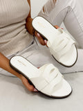 Damen Pantoletten und Mules G328 - WHITE