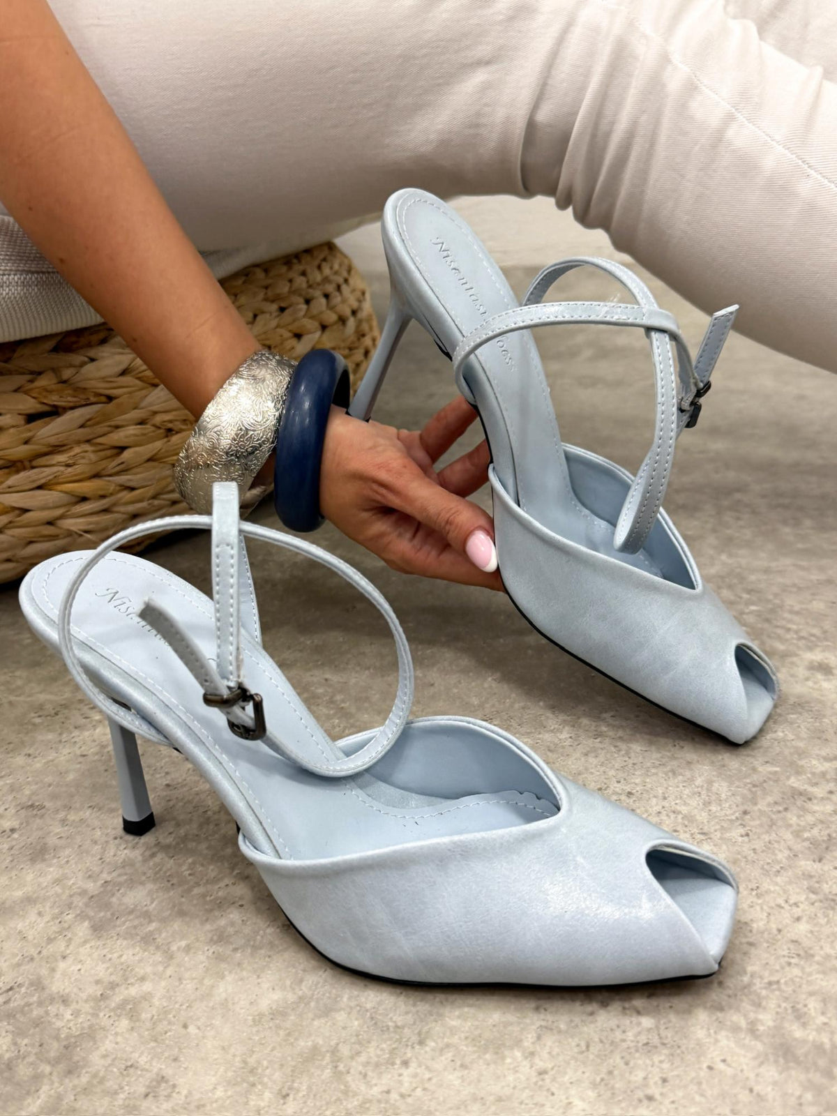 Women sandals G357 - BLUE