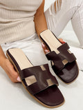 Women Slippers and Mules G333 - BROWN