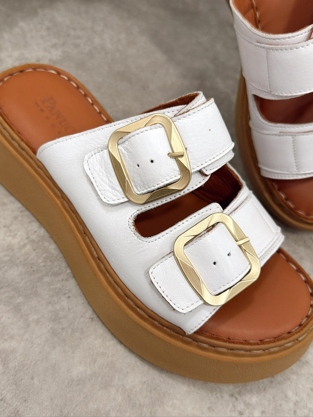 Lederschuhe G402 - WEISS