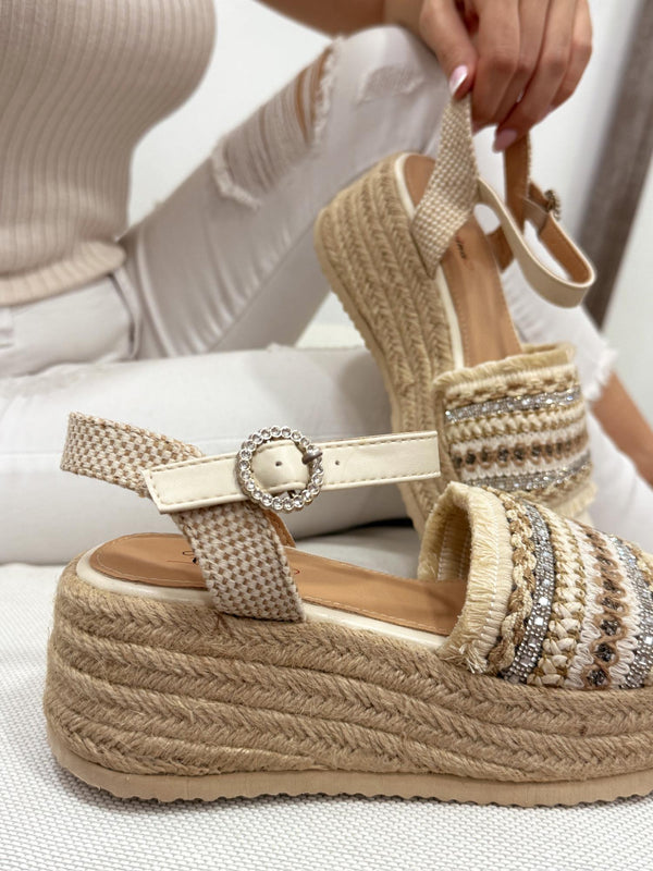 Damensandalen G221 - BEIGE