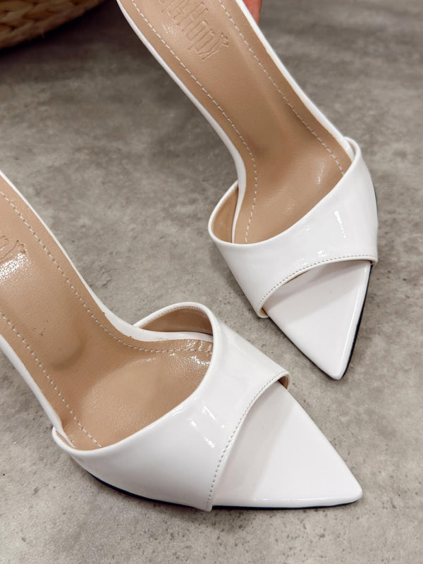 Women Slippers and Mules G510 - WHITE