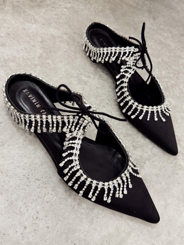 Women Slippers and Mules G522 - BLACK