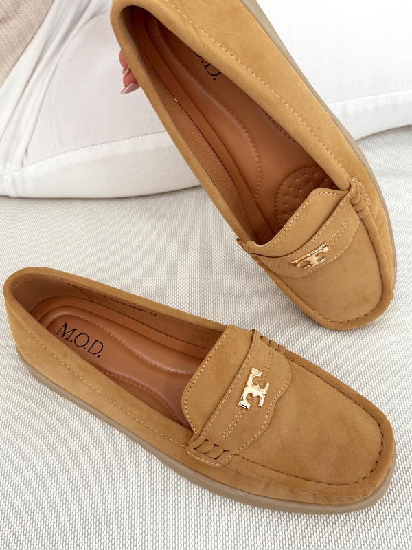 Women flats G103 - CAMEL