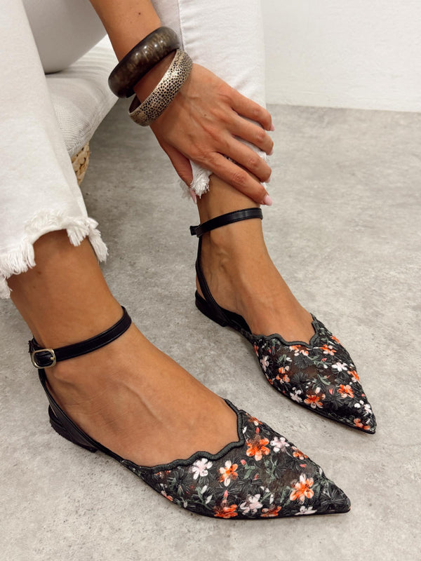 Women sandals G490 - BLACK
