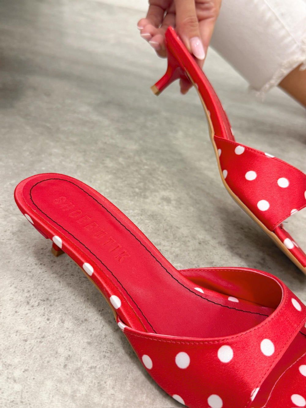Damen Pantoletten & Mules G491 - ROT