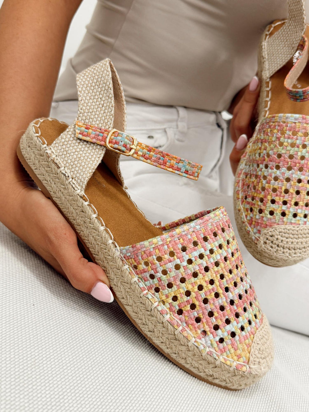 Damensandalen G308 - MEHRFARBIG