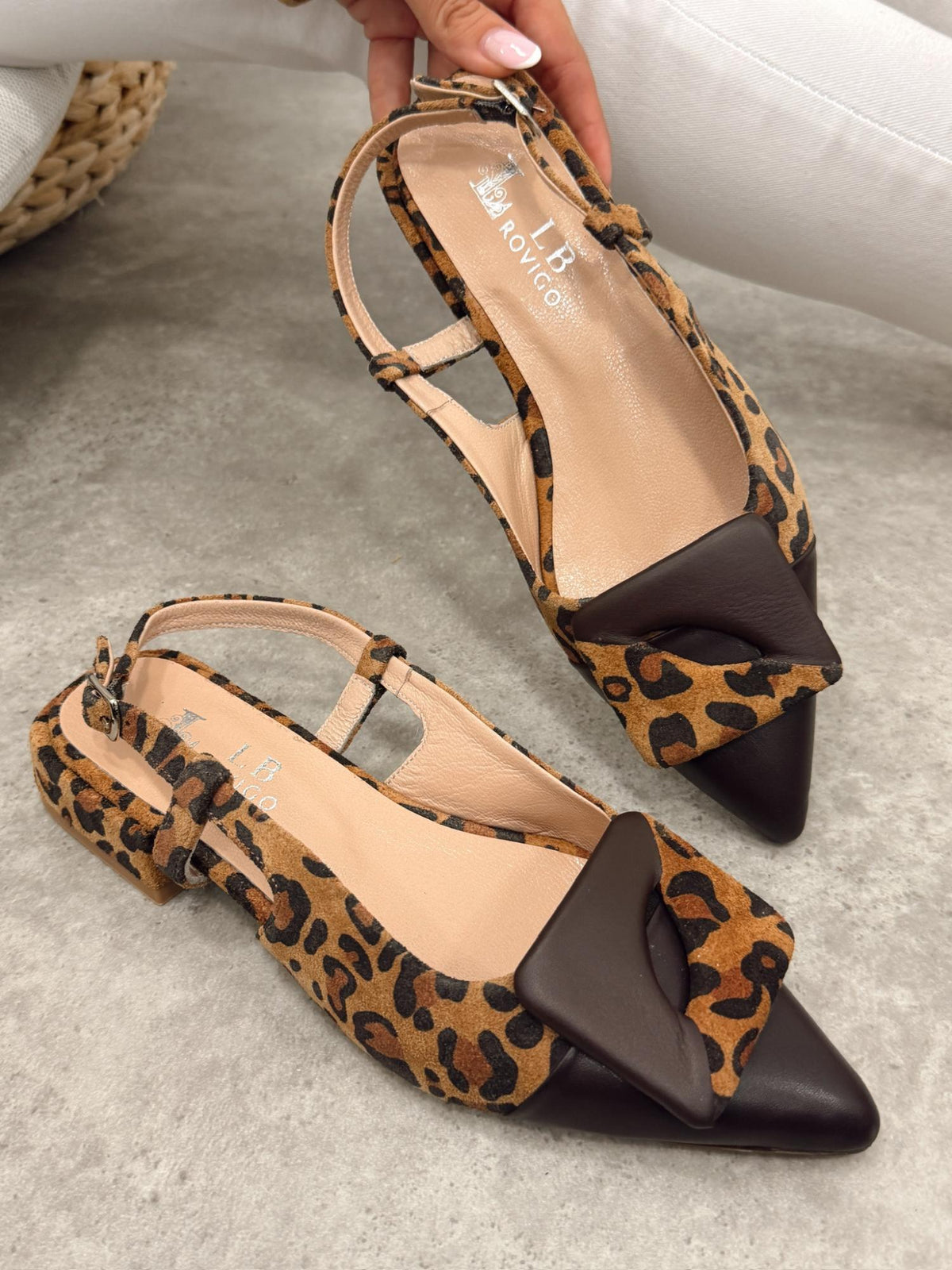 Ledersandalen G392 – LEOPARD