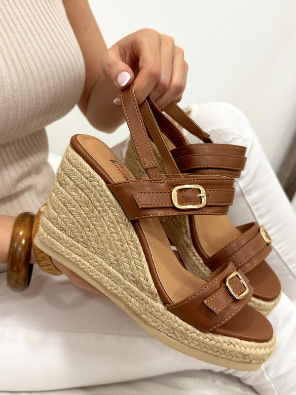 Women sandals G214 - CAMEL