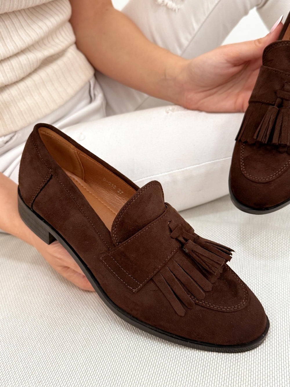Women flats G023 - BROWN