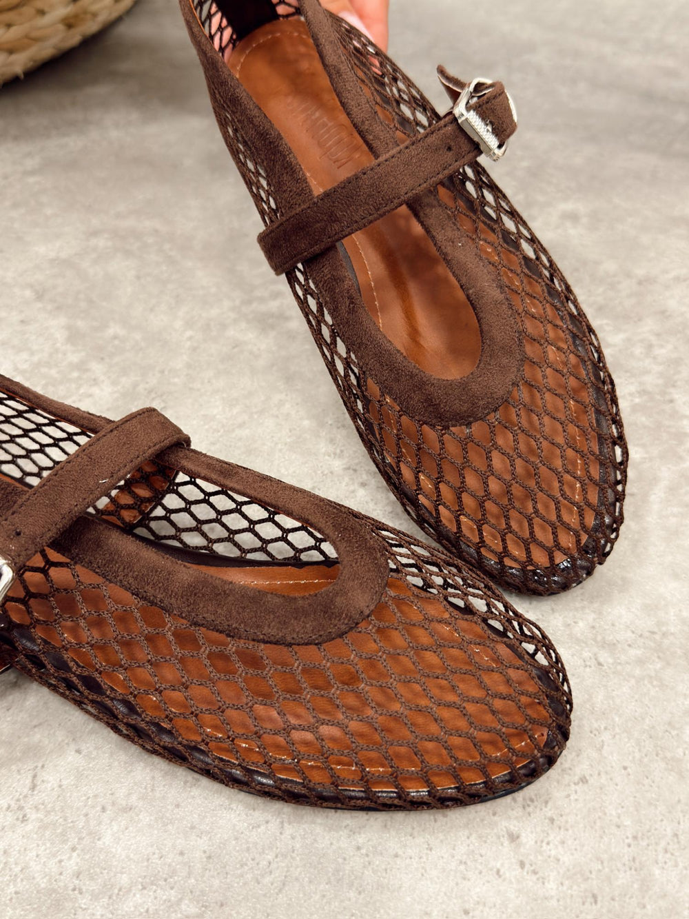 Women flats G514 - BROWN