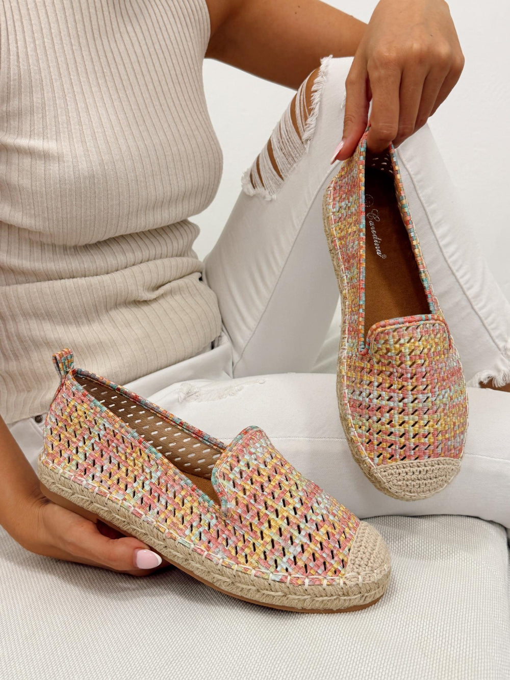Women flats G325 - MULTICOLOR