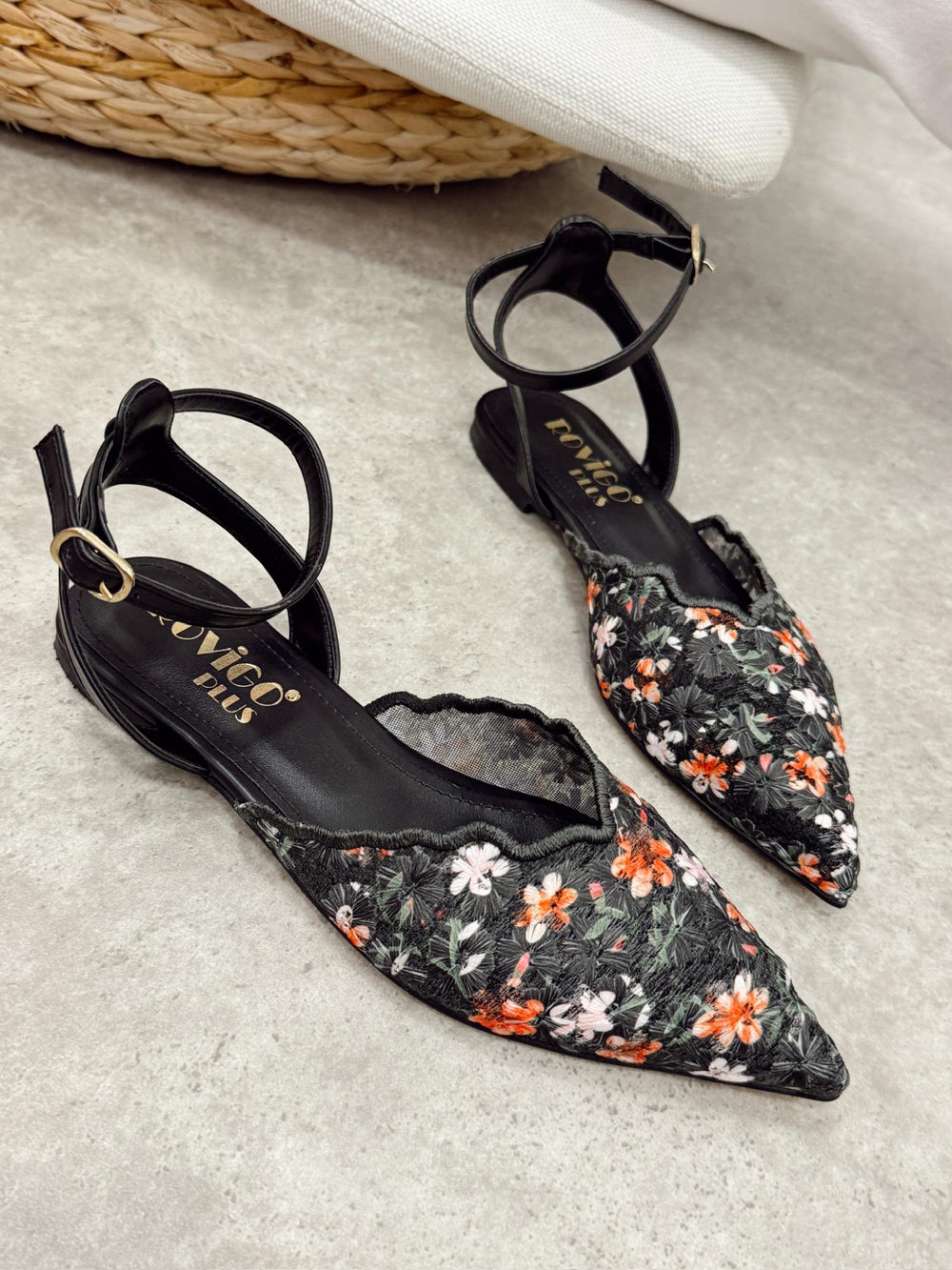 Damensandalen G490 - SCHWARZ